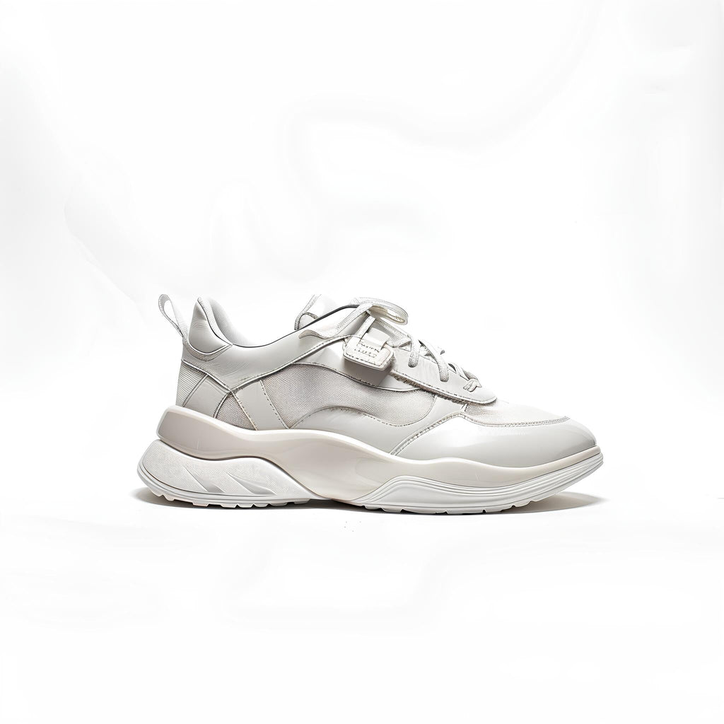 Light Grey Grain AUR3 Sneaker TEST Transaction