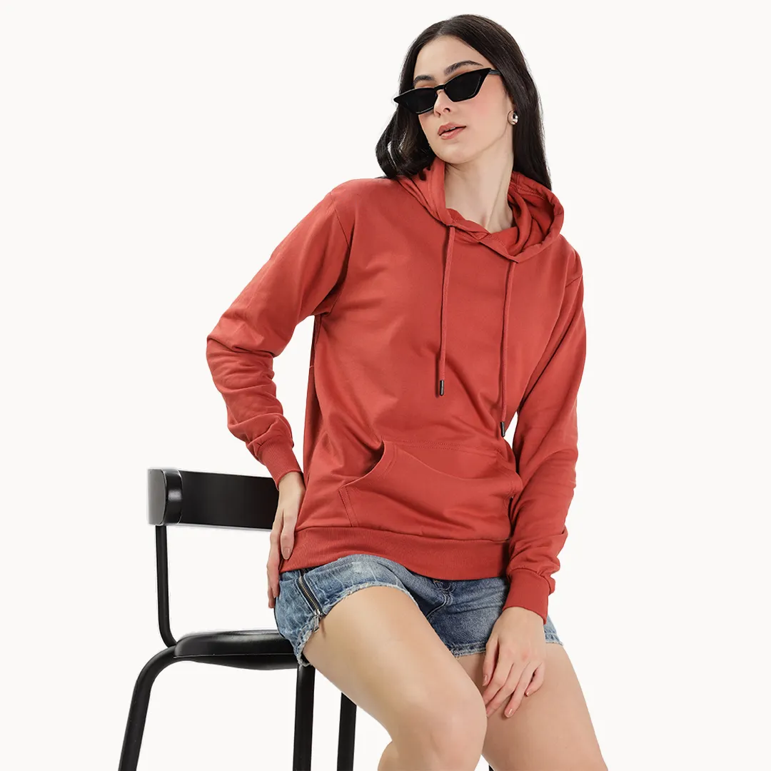 Coral Hoodie - Fully Solid