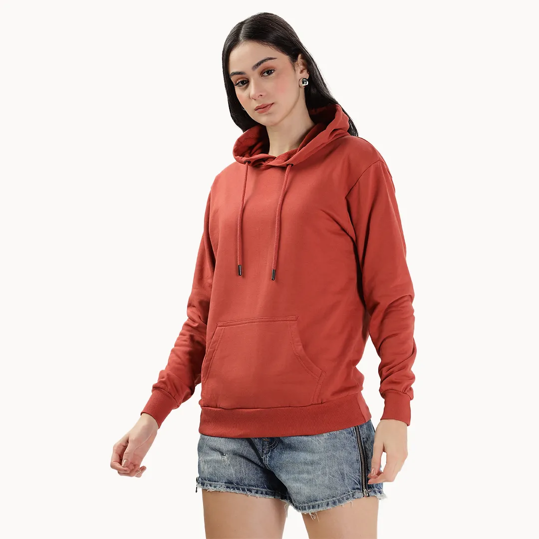 Coral Hoodie - Fully Solid