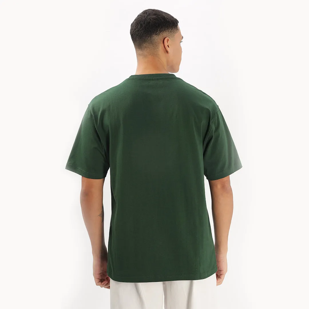 Green Solid | Oversized T-Shirt