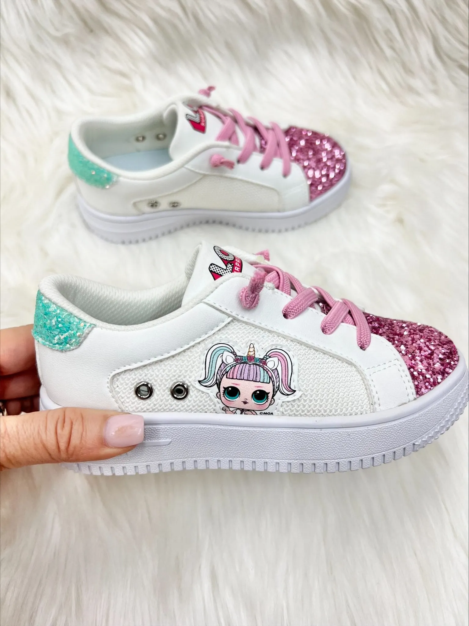 L.O.L. SURPRISE! Unicorn Glitter Sneakers