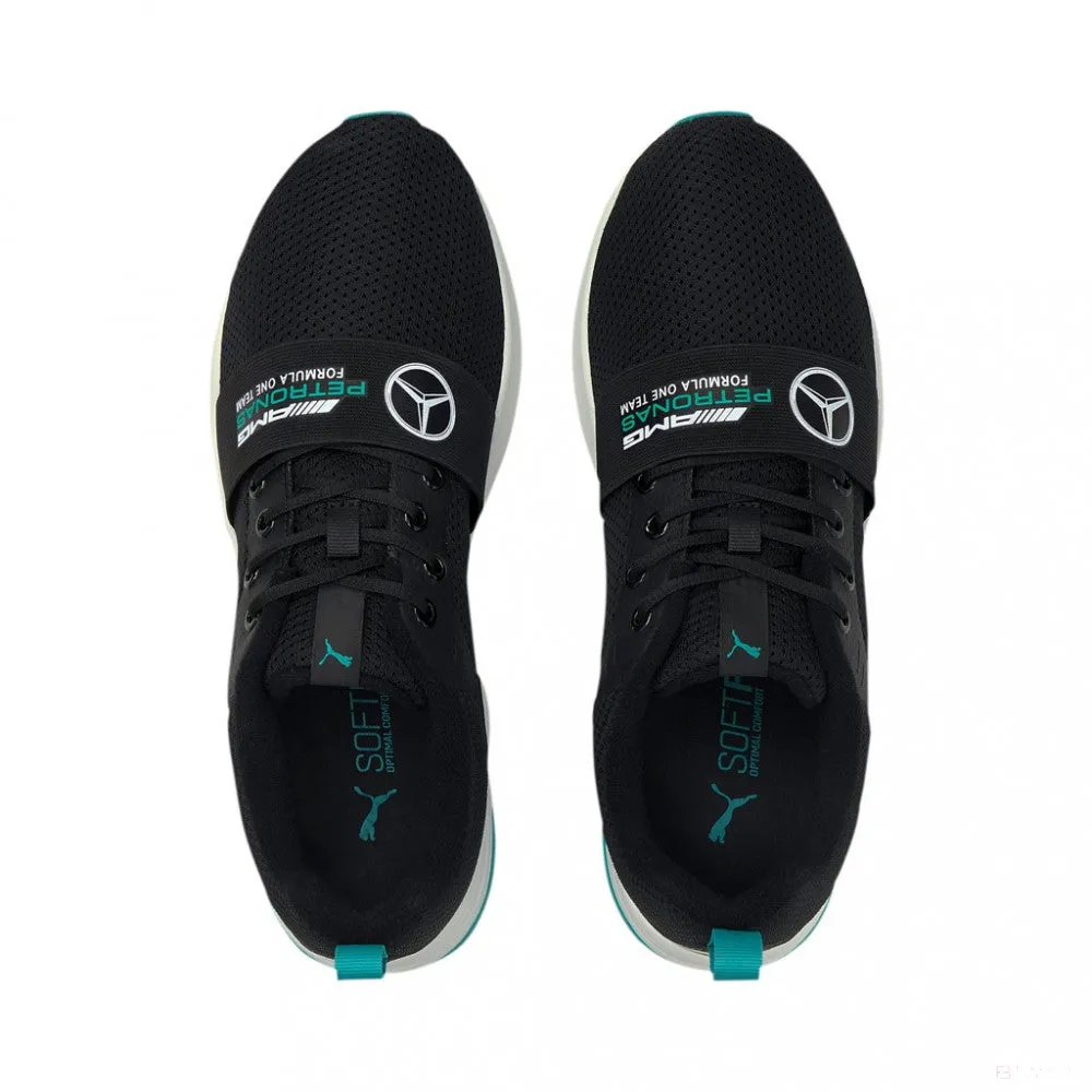 Mercedes Shoes, Puma Wired Run, Black, 2021