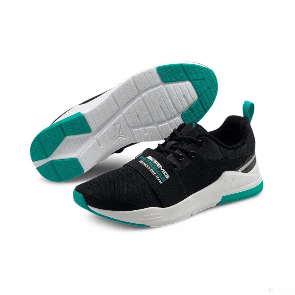 Mercedes Shoes, Puma Wired Run, Black, 2021