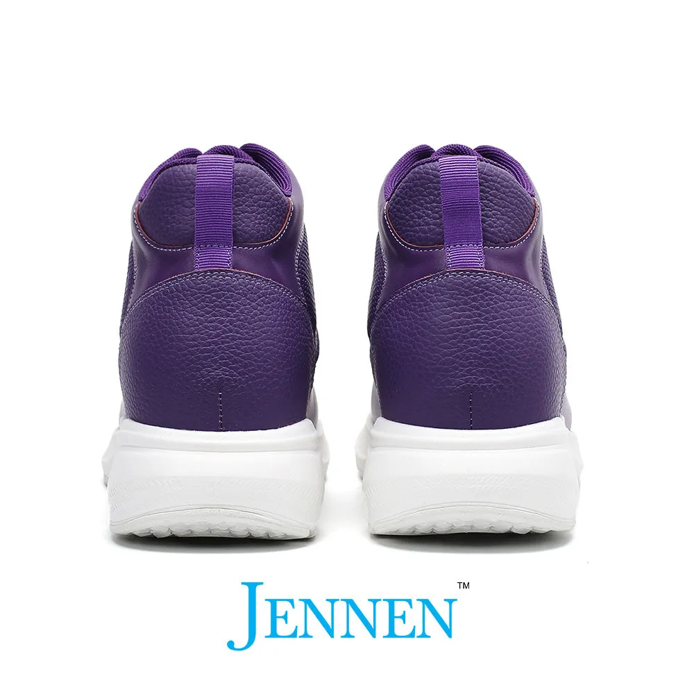 Mr. Pippen 8cm | 3.2 inches Vibrant Purple Sneakers with Hidden Height Boost